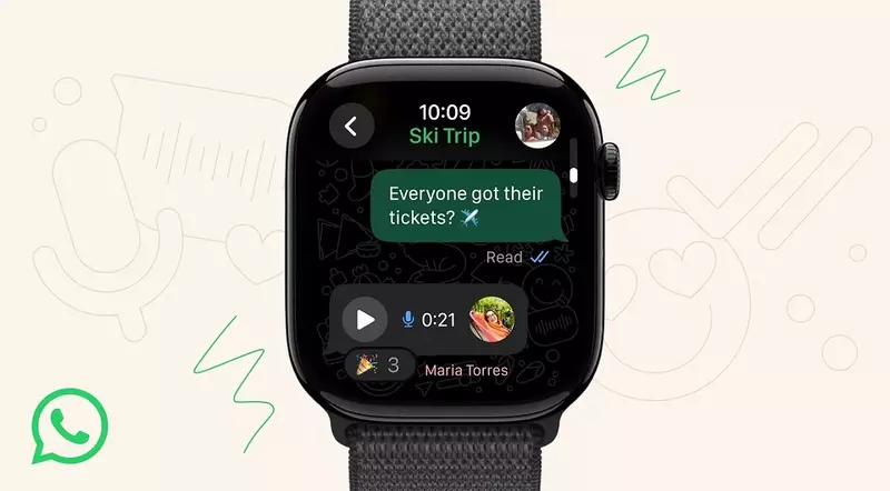 WhatsApp официально вышел на Apple Watch