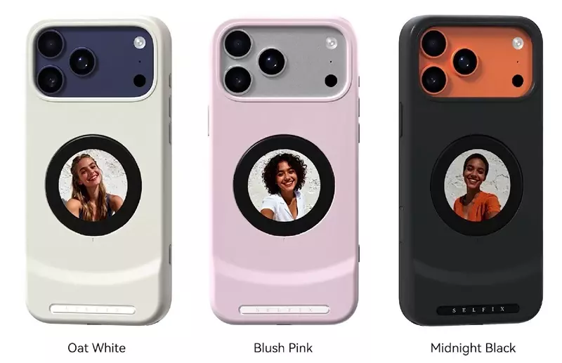 У iPhone 17 Pro появится дополнительный дисплей: чехол Selfix сделает смартфон Apple похожим на Xiaomi 17 Pro