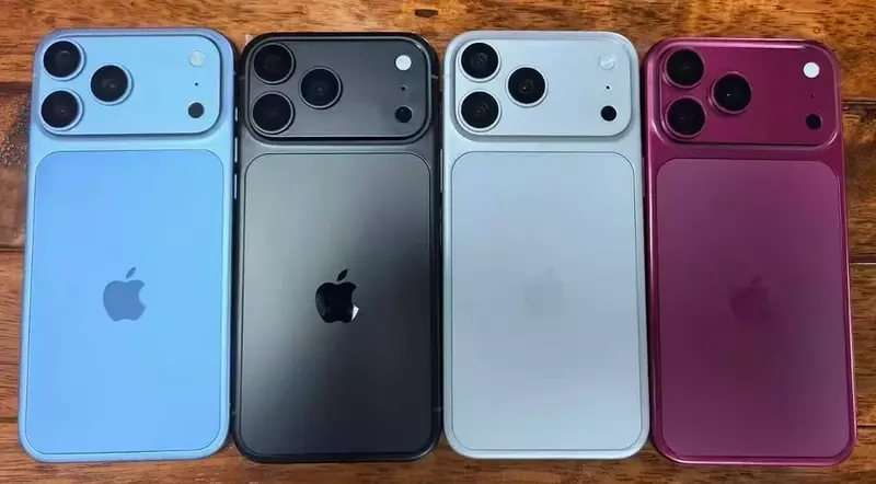 iPhone 18 Pro показали живьём во всех цветах. Вишня — просто хит года