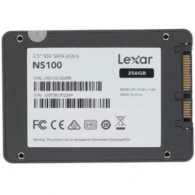 Твердотельный накопитель Lexar NS100 256 ГБ SSD