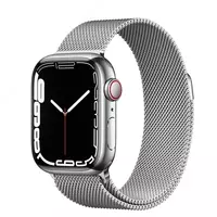 Смарт часы Apple Watch Series 7 GPS 45mm Stainless Steel Case with Milanese Loop