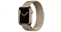  Смарт часы Apple Watch Series 7 GPS 45mm Stainless Steel Case with Milanese Loop - 