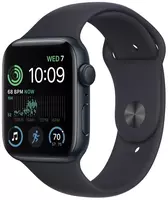 Умные часы Apple Watch Series SE Gen 2 44 мм Aluminium Case  midnight Sport Band black.