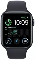  Умные часы Apple Watch Series SE Gen 2 44 мм Aluminium Case  midnight Sport Band black. - 