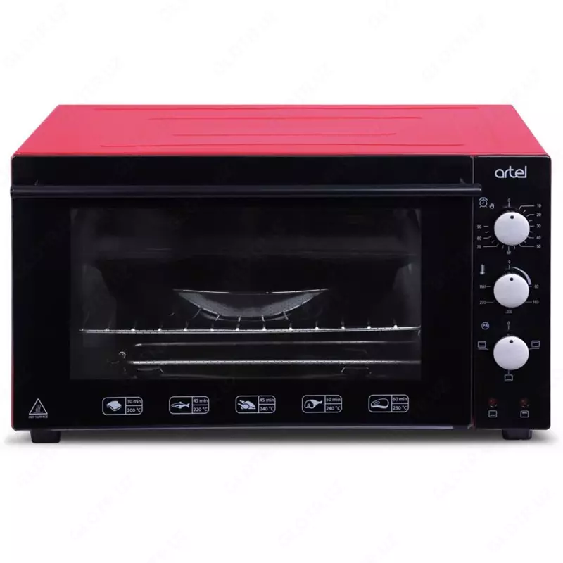 Мини-печь Artel MD 4212 Lux (черно/черно/красный)