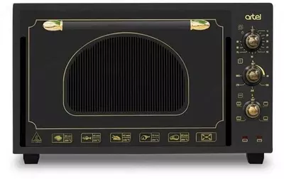 Мини-печь Artel MD-3618 Art-Retro. (Бежевая / Черная)