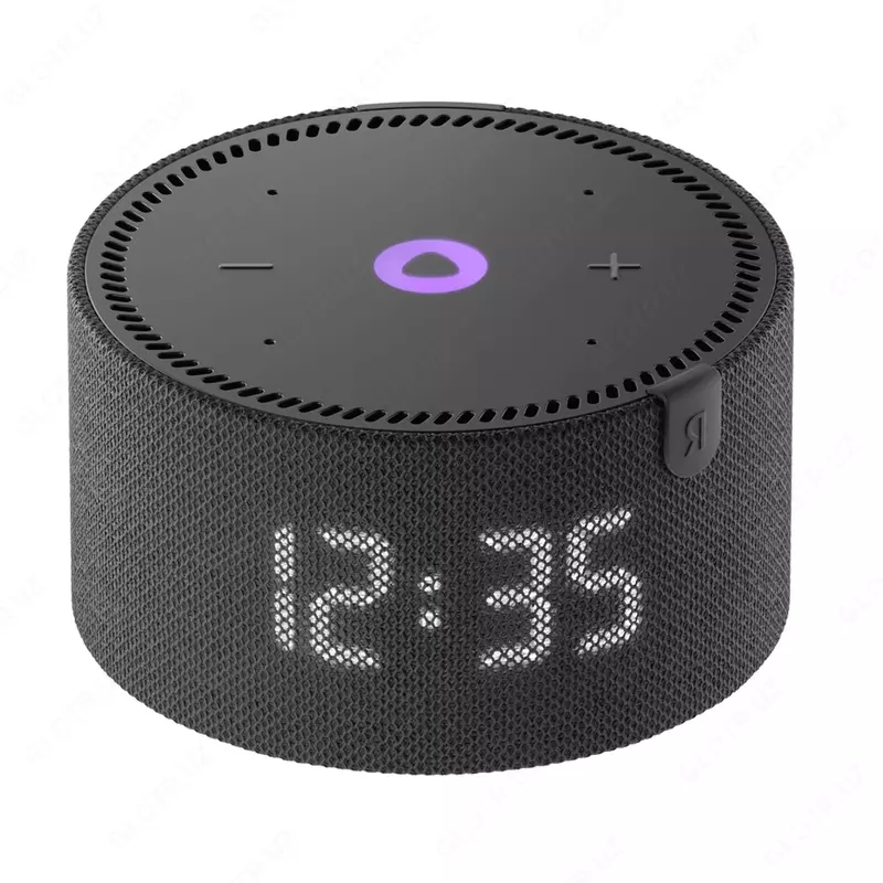 Aqlli kolonka Yandex Stansiya Mini 2 Qora/Kulrang/Ko‘k/Qizil (soat bilan).