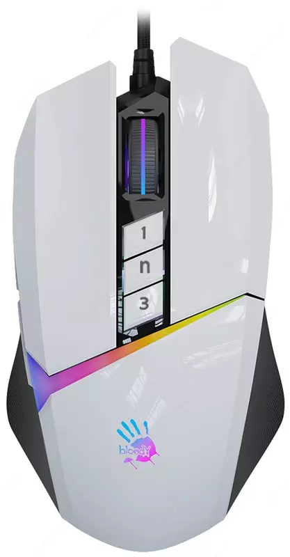 Игровая мышь Bloody W60 Max Wnite