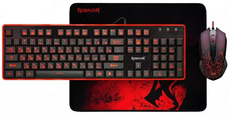 Комплект клавиатура и мышь Redragon S117
