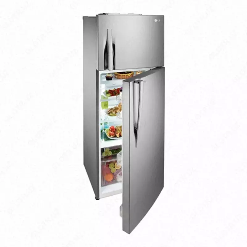 Холодильник LG GL-G322RLBB с ручкой + замок