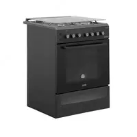 Газовая плита Artel Apetito 01-G ГП c ГК (Черно - матовый) - 3 222 600 сум