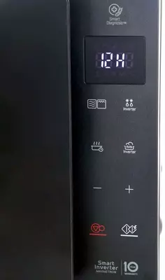 Микроволновая печь LG MH6336GIB (гриль)