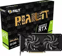 Видеокарта Palit GeForce RTX 2060 SUPER DUAL 8GB