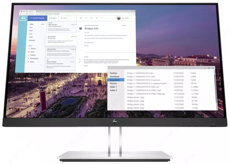 27 "HP 27FW monitor