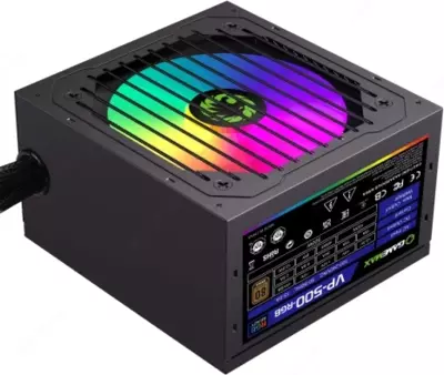 GameMax VP-500-RGB-M 500W 80-PLUS BRONZE quvvat bloki GameMax VP-500-RGB-M 500W 80-PLUS BRONZE quvvat bloki