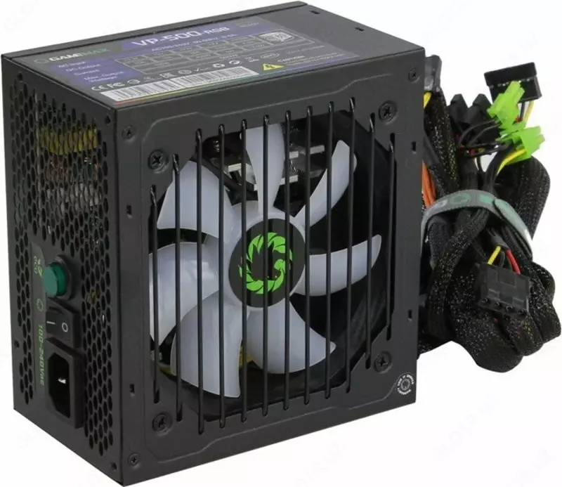 GameMax VP-500-RGB-M 500W 80-PLUS BRONZE quvvat bloki
