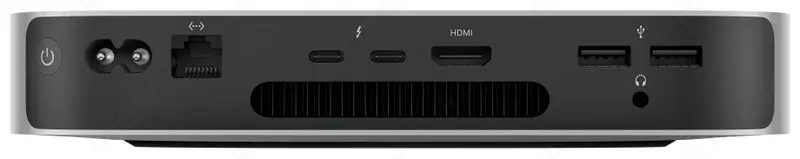 Настольный компьютер Apple Mac mini (2023) Slim-Desktop, (Apple M2, 16 ГБ RAM, 512 ГБ SSD, Apple graphics 10-core)