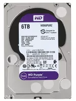 Жесткий диск HDD 6TB Western Digital WD PURPLE 64 Mb/SATA III 5400 rpm