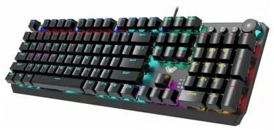 Игровая клавиатура механическая проводная AULA F2066-II RGB