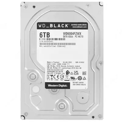 Qattiq disk HDD 6000 Gb Toshiba DT02ABA600, 3,5 ", 128Mb, SATA III