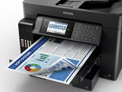 Принтер МФУ струйное Epson L15160
