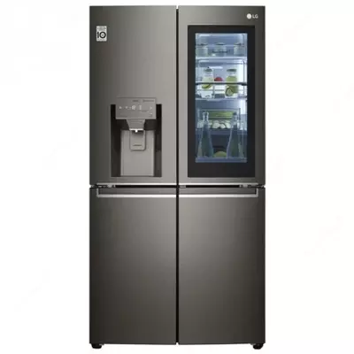 Muzlatkich LG GR-X24FMKBL (4 eshikli / Insta View / dispenser)