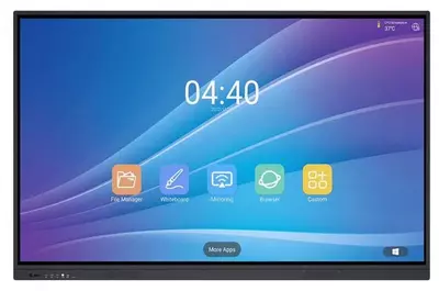 Интерактивная панель 75 дюйма android 13 4K 8GB/SSD 128GB