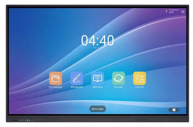 Интерактивная панель 75 дюйма android 13/ 4K / ops i7 / 8GB / SSD 256GB