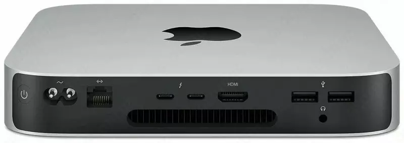 Настольный компьютер Apple Mac mini (2023) Slim-Desktop, (Apple M2, 16 ГБ RAM, 256 ГБ SSD, Apple graphics 10-core)