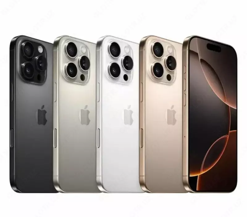 22 017 000 so'm Smartfon Apple iPhone 16 Pro 1TB