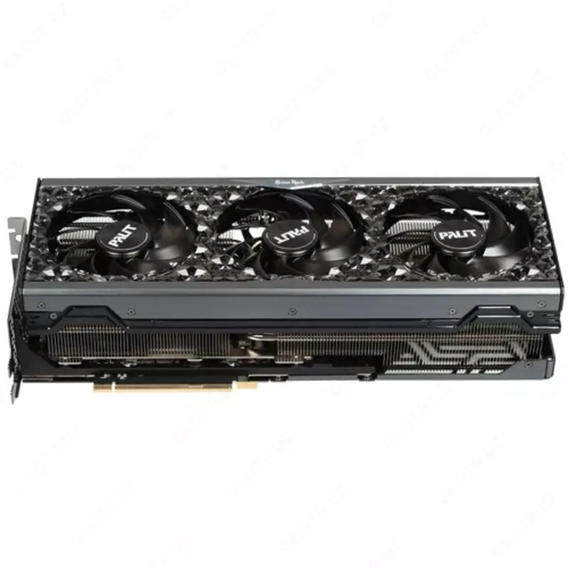   Видеокарта Palit GeForce RTX 4070 Ti SUPER GameRock OmniBlack 16Гб