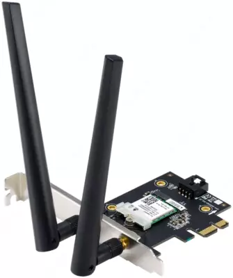 Wi-Fi адаптер + Bluetooth ASUS PCE-AXE5400