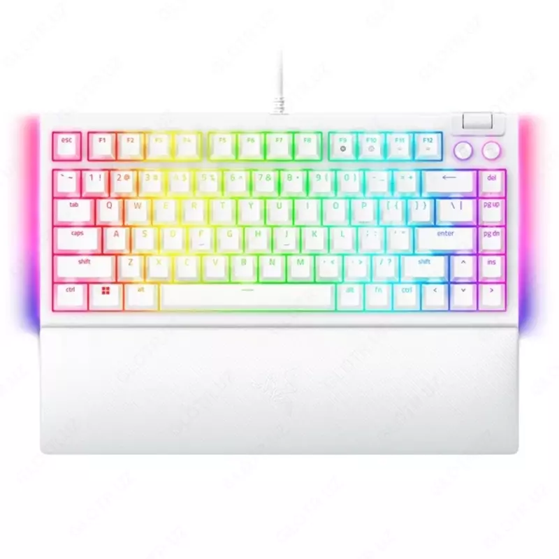 Игровая клавиатура проводная Razer BlackWidow V4 75% White
