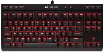 Клавиатура проводная Corsair K63 Red