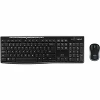 Комплект клавиатура и мышь беспроводная Logitech MK270