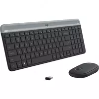 Комплект клавиатура и мышь беспроводная Logitech MK470 Slim