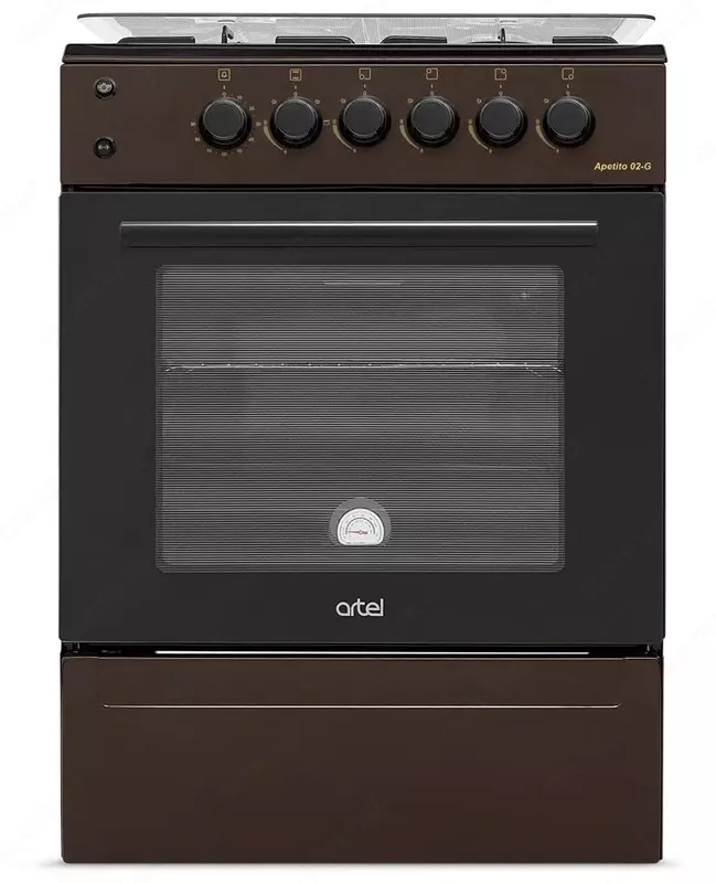 Газовая плита Artel Apetito ГП (Коричневый / белый)