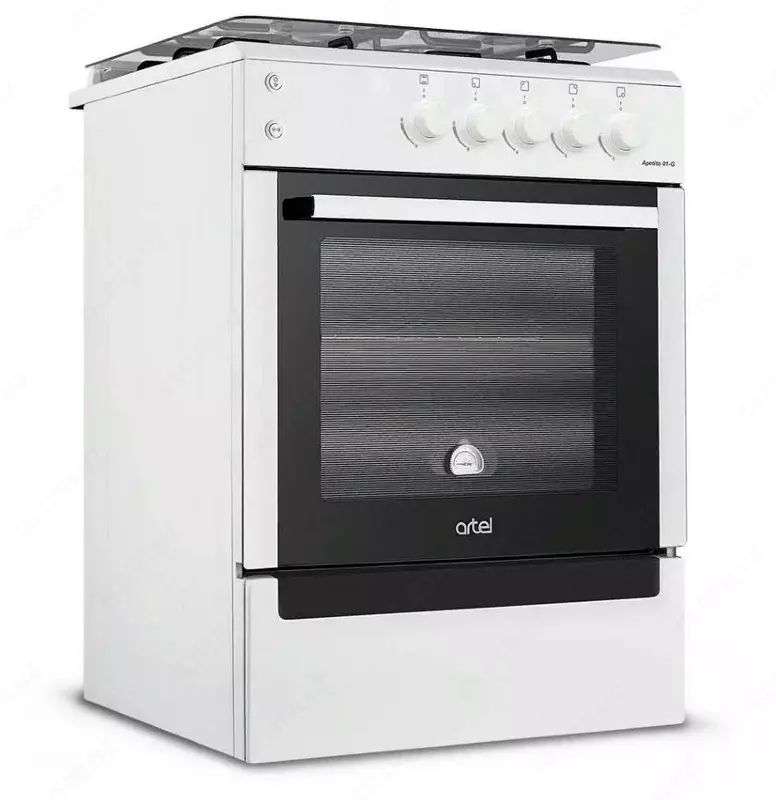 Газовая плита Artel Apetito ГП (Коричневый / белый)
