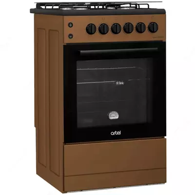 Газовая плита Artel Apetito 50 02-G ГП (Коричневый / белый / серый)