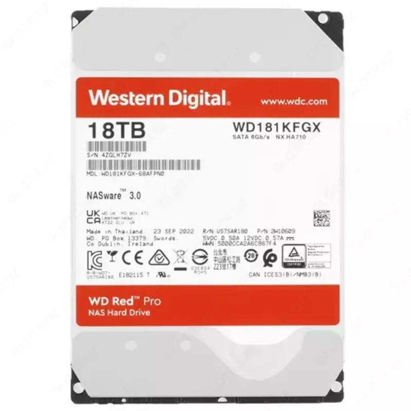 Qattiq disk HDD 6000 Gb Toshiba DT02ABA600, 3,5 ", 128Mb, SATA III