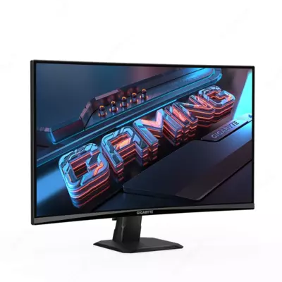 27" Монитор GIGABYTE GS27QC-EK Curved Gaming / VA /165hz / 1mc / QHD (2560x1440) 2K HDMI / DisplayPort