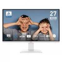 27 Монитор MSI PRO MP273QW E2 Monitor  IPS  4mc  100hz  WQHD (2560×1440)  HDMI+DP  (White)