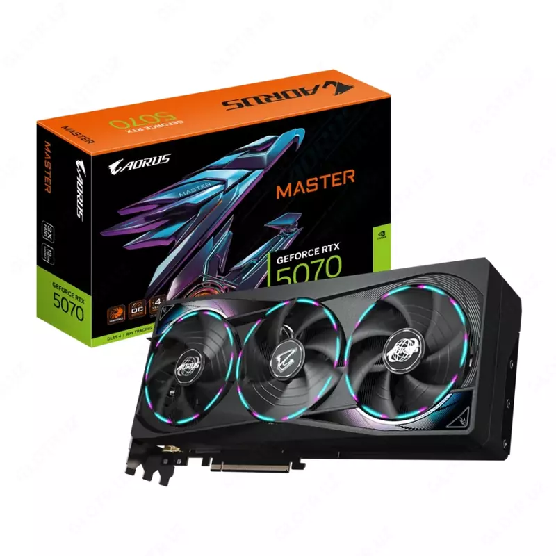 Видеокарта Gigabyte GeForce RTX 5070 AORUS MASTER 12GB