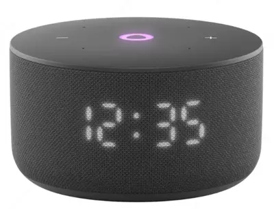 Aqlli kolonka Yandex Stansiya Mini 3 soatli.