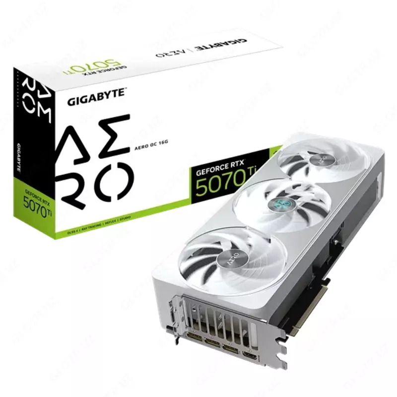 Видеокарта Gigabyte GeForce RTX 5070 Ti AERO OC 16GB GDDR7
