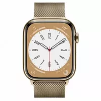 Умные часы Apple Watch Series 8 41mm Gold Stainless Steel Case with Milanese Loop Gold - 10 086 000 сум