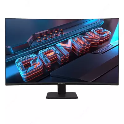32" Монитор GIGABYTE GS32QСА-EK Curved Gaming / VA / 180hz / 1mc / QHD (2560x1440) 2K HDMI / DisplayPort