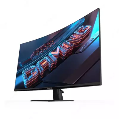 32" Монитор GIGABYTE GS32QСА-EK Curved Gaming / VA / 180hz / 1mc / QHD (2560x1440) 2K HDMI / DisplayPort