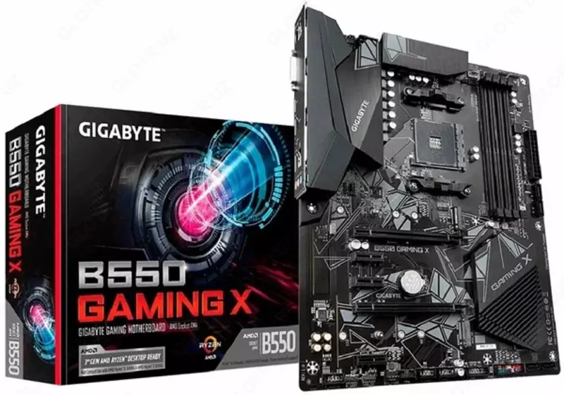 Материнская плата Gigabytе AMD AM4 B550M GAMING X WiFi6 DDR4