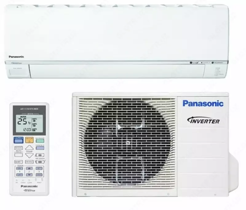 Panasonic Inverter 12 konditsioneri (CS/CU-E12RKDW)
